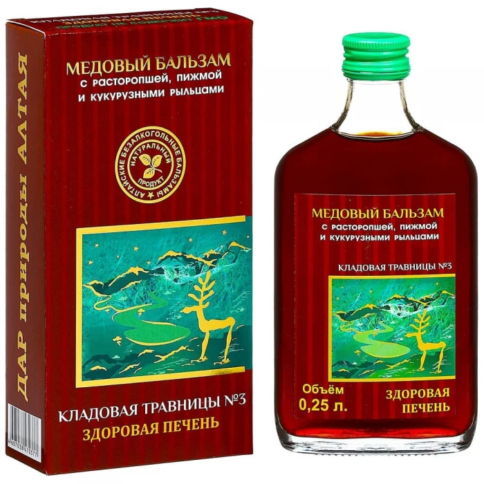 Бальзам «Кладовая травницы №3» здоровая печень, 250 мл. Бальзам «Кладовая травницы №3» здоровая печень, 250 мл.