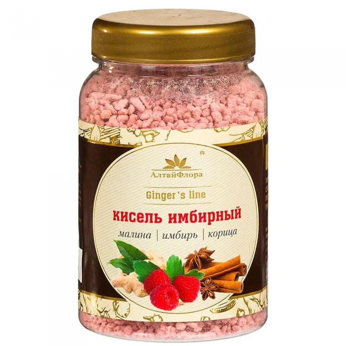 Кисель имбирный с малиной и корицей, 250 гр Кисель имбирный с малиной и корицей, 250 гр