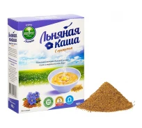 Каша льняная «Алфит Плюс» с кунжутом, 400 гр.