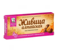 Живица лиственницы с пчелиным воском и прополисом, 4 шт