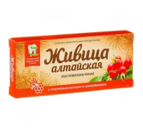 Живица лиственницы с пчелиным воском и шиповником, 4 шт