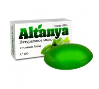 Натуральное мыло с травами Алтая, 100 гр.