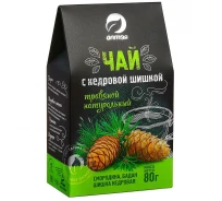 Чай травяной с кедровой шишкой, 80 гр.