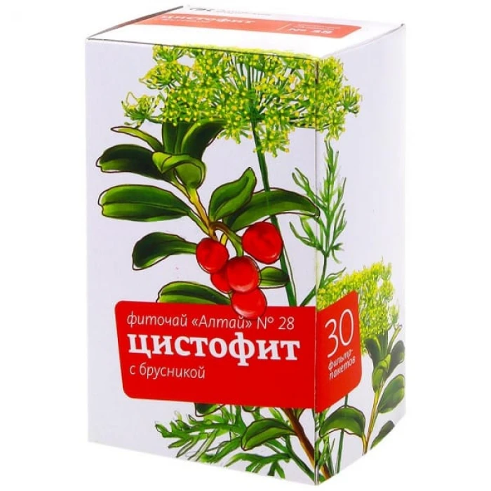 Фиточай Алтай №28: «Цистофит» урологический, 30 ф.п. Фиточай Алтай №28: «Цистофит» урологический, 30 ф.п.