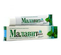 Зубная паста «МалавитДент: Мята», Свежее дыхание, 75 гр.