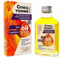 Спецтоник лисичка: при диабете, 100 мл.