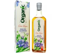 Льняное масло «Organic life» для сердца и сосудов, 500 мл