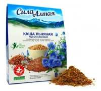 Каша льняная «Сила Алтая» мультизлаковая, 200 гр.
