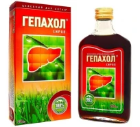 Сироп «Гепахол» для печени, 250 мл.