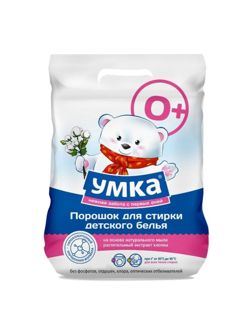 УМКА Порошок стиральный детский 800г