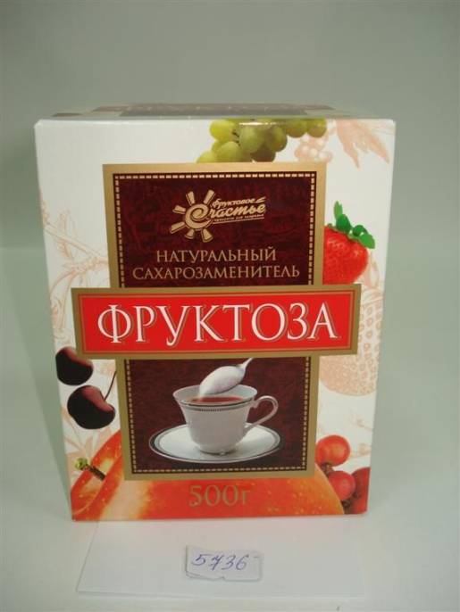 Фруктовое счастье Фруктоза порошок 500г