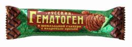 Гематоген русский с кедровым орехом 40г 10 шт
