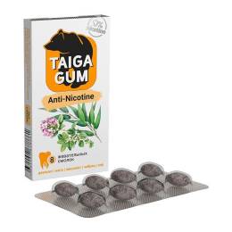 Смолка жевательная Taiga Gum Против курения 8шт