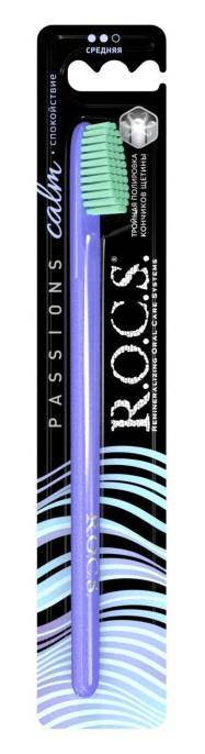 ROCS Рокс Зубная щетка PASSIONS средняя