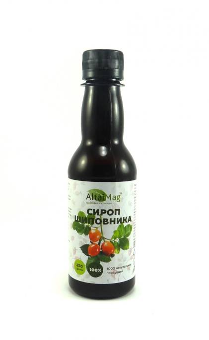 Сироп шиповника натуральный 250г