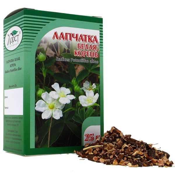 Лапчатка белая, корень, 25 гр.