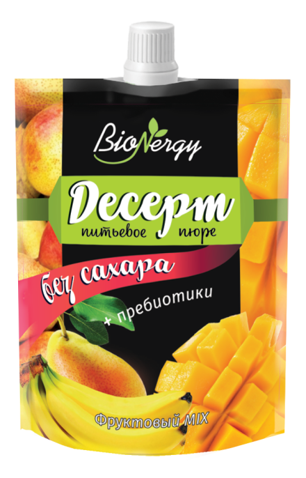 Десерт фруктовый питьевое пюре MIX Груша Банан Манго 140г