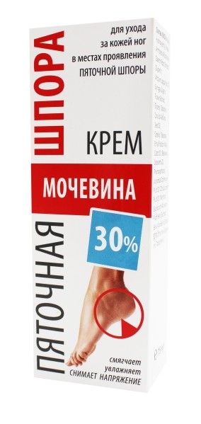 Крем для ног Пяточная шпора Мочевина 30% 75мл