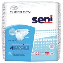 Подгузники Super Seni AIR для взрослых Large 10шт