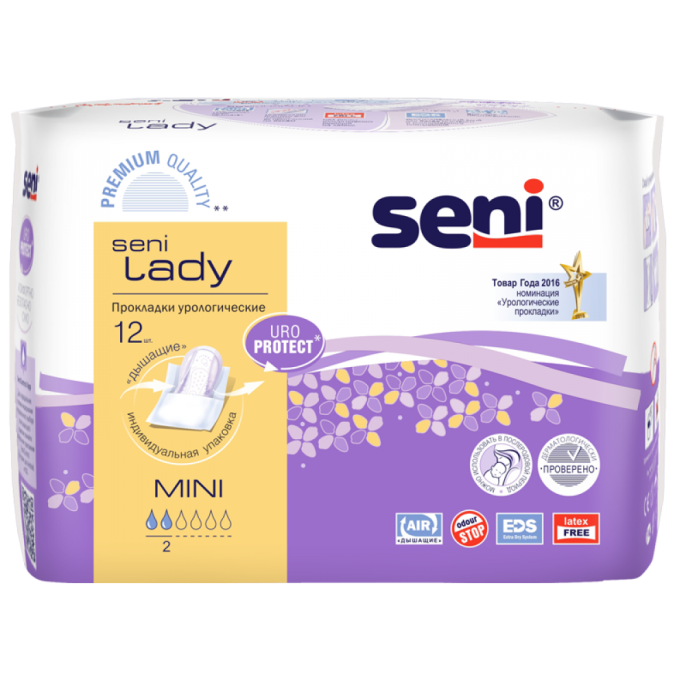 Прокладки урологические Bella Seni Lady Mini 12шт