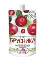 Сибирская Ягода протертая Брусника на сахаре 280г