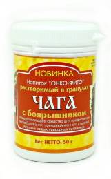 Онко фито чага с боярышником чайный напиток 50г