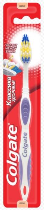 Colgate Колгейт Зубная щетка Классика здоровья мягкая