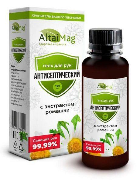 Антисептик для рук антибактериальный с дозатором 100 мл