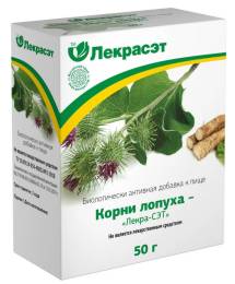 Лопух корень 50 г Лекра сэт