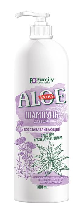 ВИЛСЕН EXTRA ALOE Шампунь для волос ВОССТАНАВЛИВАЮЩИЙ 1000мл