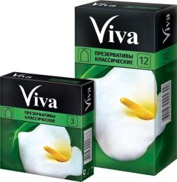 Презервативы Viva классические 12 шт