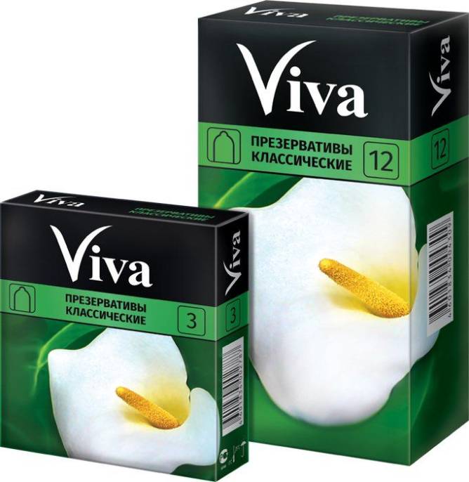 Презервативы Viva классические 12 шт