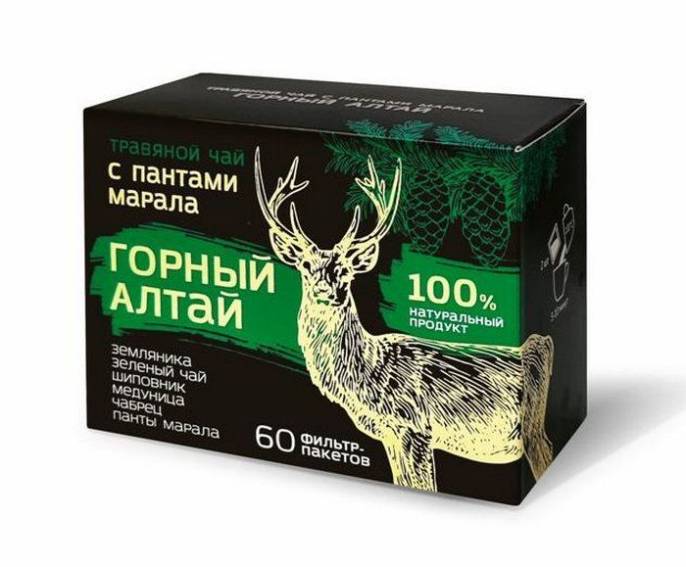 Сбор травяной с Пантами марала 60 пакетиков