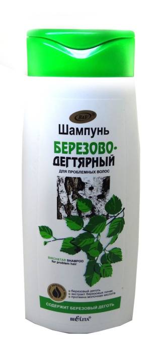 Шампунь Березово дегтярный для проблемных волос 480мл