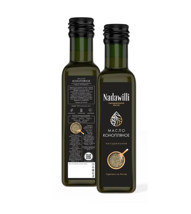 Масло Конопляное Nadawilli в стекле 250мл