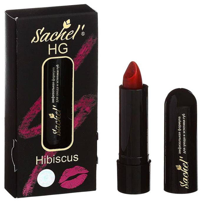 «Sachel HG Hibiscus» нативная помада для губ