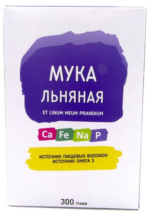 Льняная мука источник Омега 3 300г