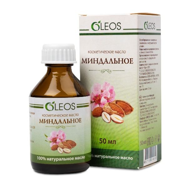 OLEOS Косметическое масло Миндальное 50мл