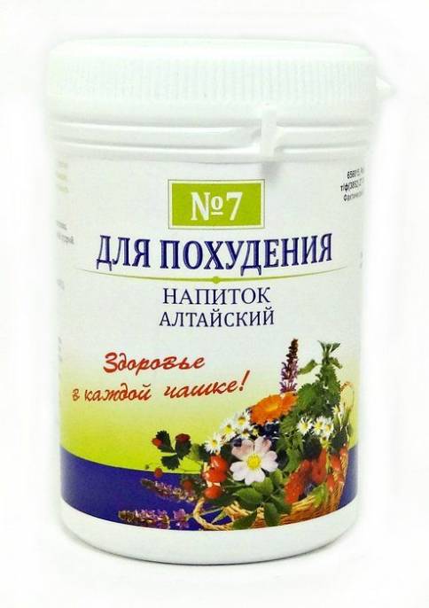 Для похудения чайный напиток Алтайский №7 50г