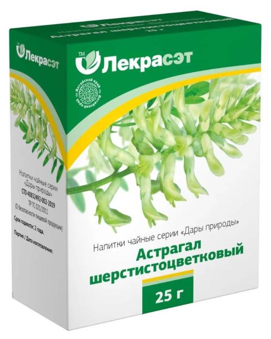 Астрагал шерстистоцветковый трава Лекра Сэт 25 г