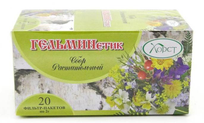 Фитосбор Гельминетик противопаразитарный 20 пакетиков