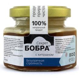 Секрет бобра с хитозаном - для коррекции веса, 100 гр.