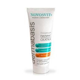 Новосвит Dermabasis Очищающая пилинг скатка 75мл