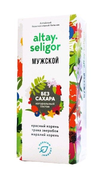 Бальзам Мужской Алтай Селигор без сахара 200мл