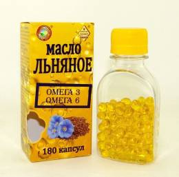 Масло льняное Омега 3 Омега 6