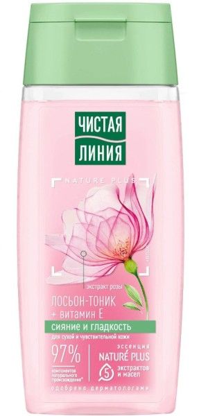 Фитотерапия Лосьон тоник Лепестки розы для сухой кожи 100мл