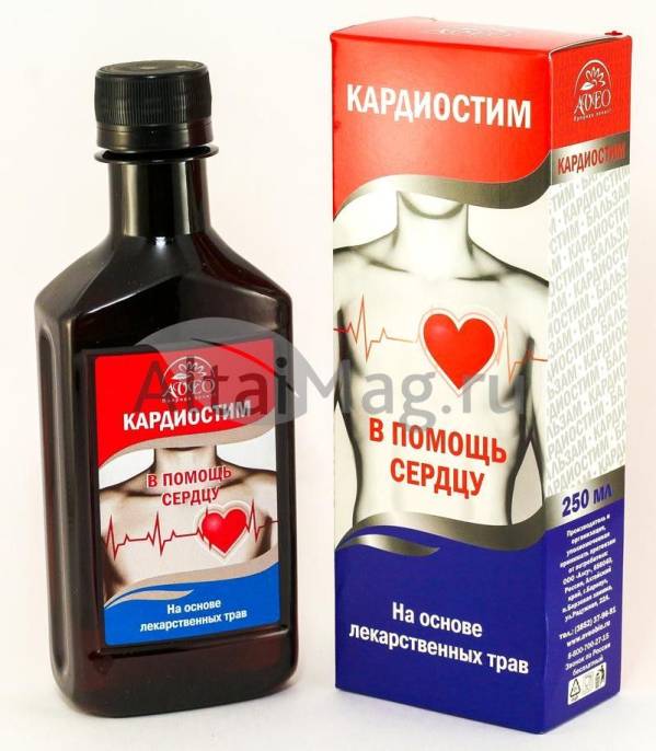 Бальзам Кардиостим в помощь сердцу