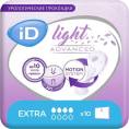 Прокладки урологические ID Light Advanced Extra 10шт
