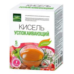 Кисель успокаивающий Леовит 20 г 5 штук