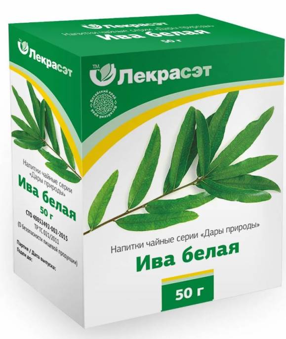Ива белая кора чайный напиток 50г